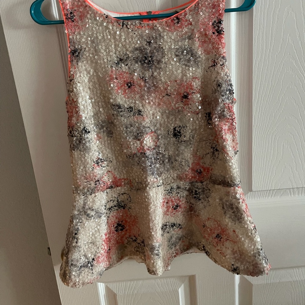 Banana Republic peplum top